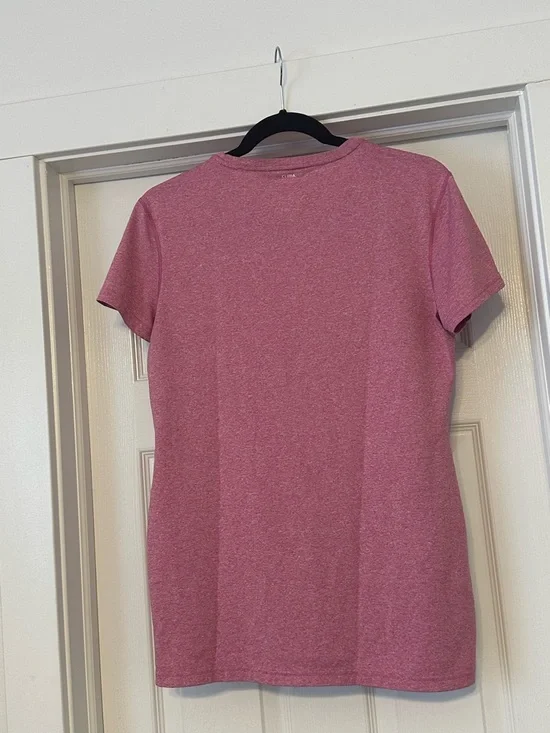 adidas Heather Pink Climacool Tee - Picture 5 of 5